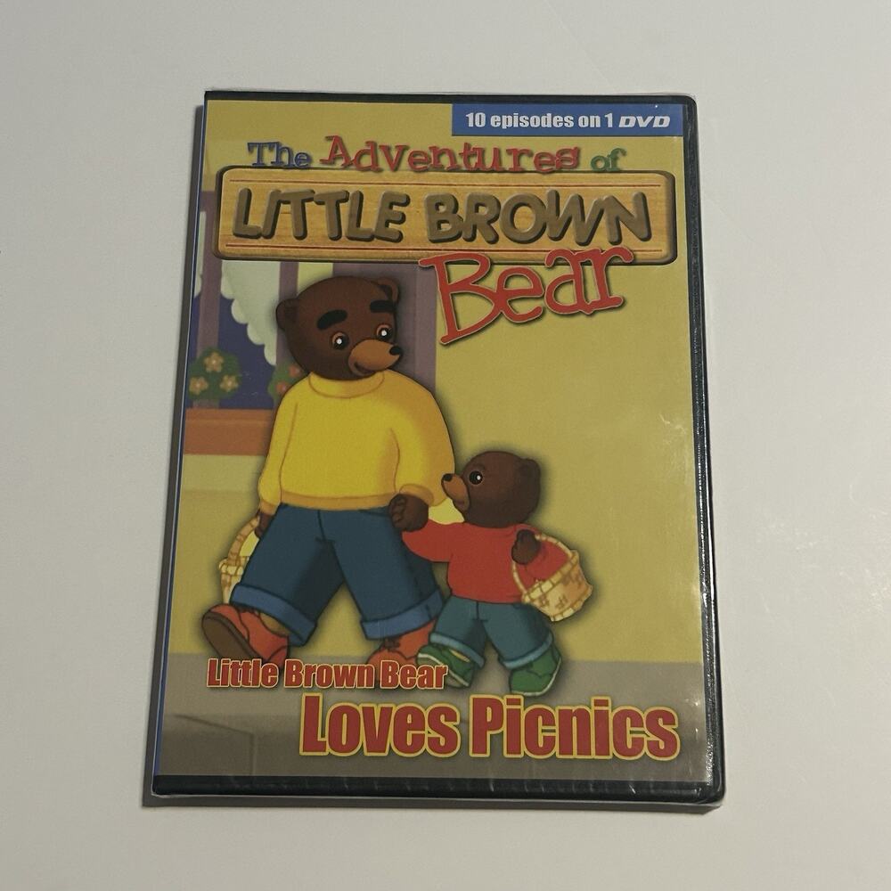 The Adventures of Little Brown Bear Loves Picnics DVD 10 Episodes 2003